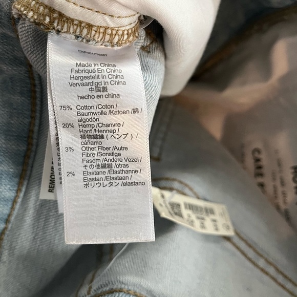 NWT Madewell The Perfect Vintage Straight Jean in Mosedale Wash - Picture 12 of 12